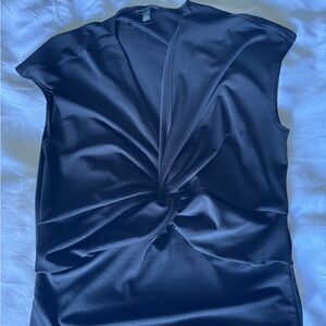 Banana Republic Women’s Top - Dressy/Business Top - Black Formal Top - Size M